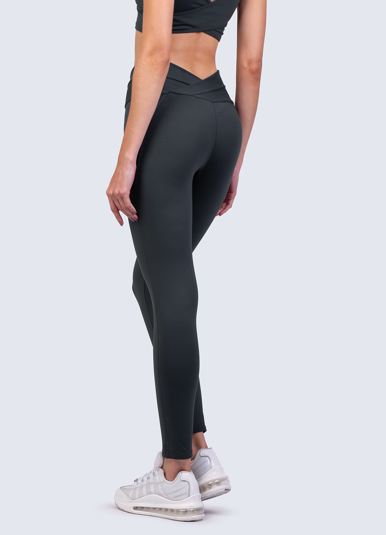 LEGGING EMANA PRESSURE-CHARCOAL