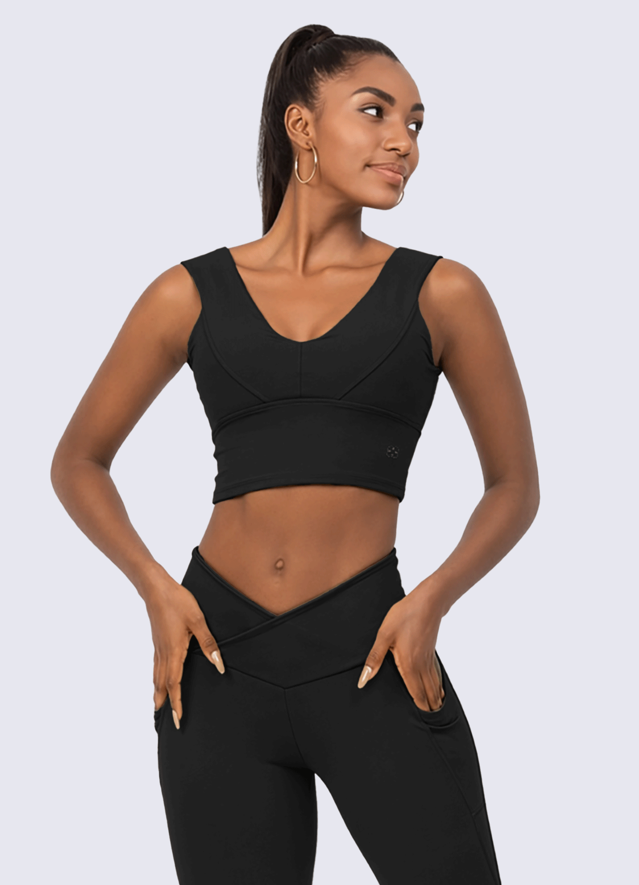 TOP EMANA PERFECT BELT - BLACK