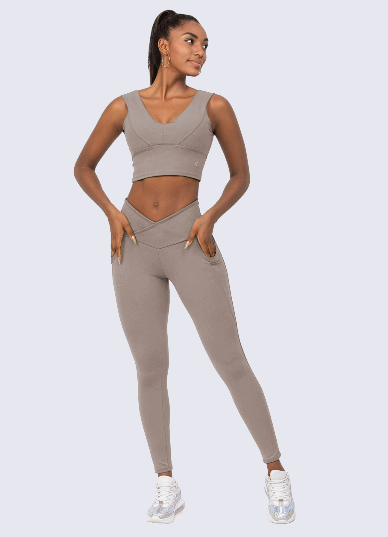 TOP EMANA PERFECT BELT - SAND