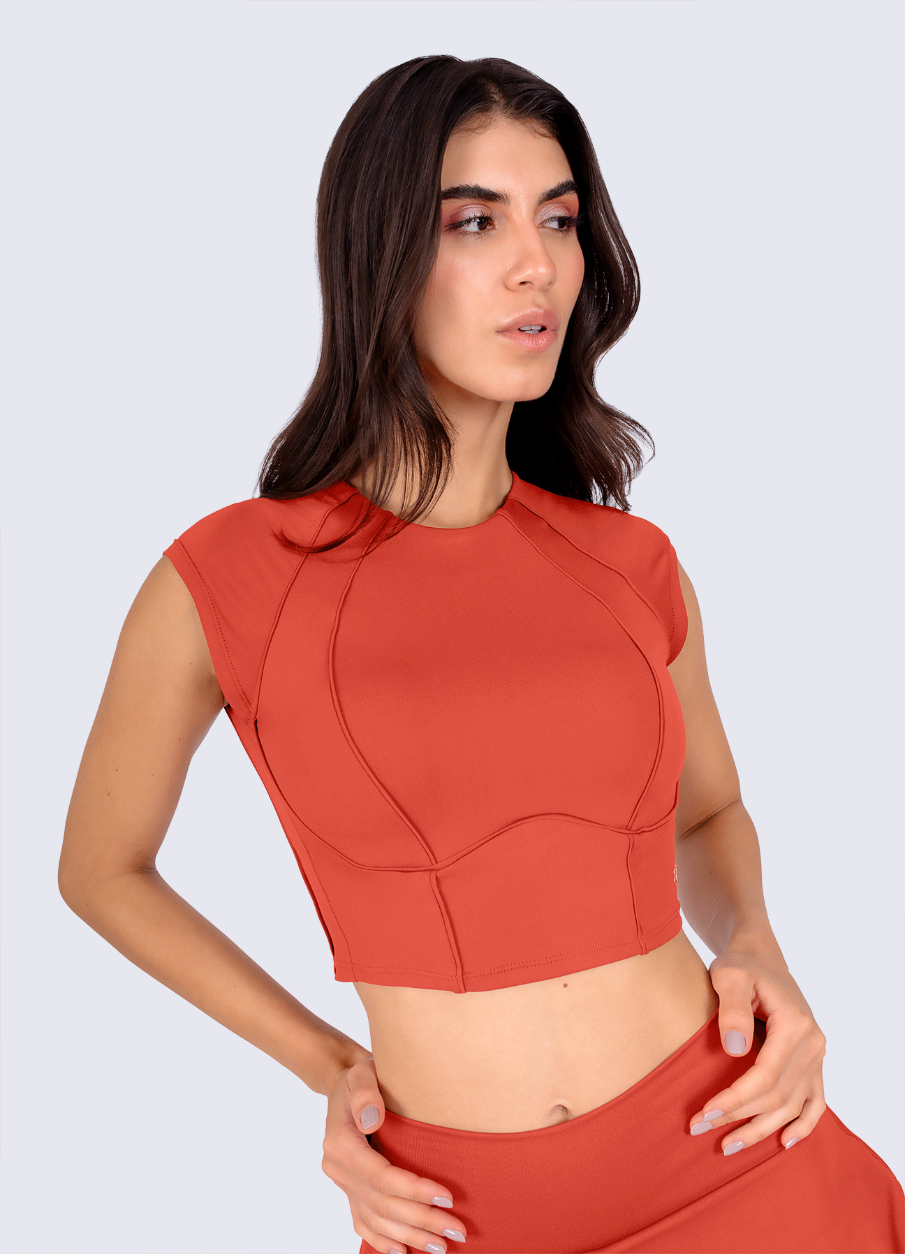 CROP FUTURE SCULPT - OCHRE
