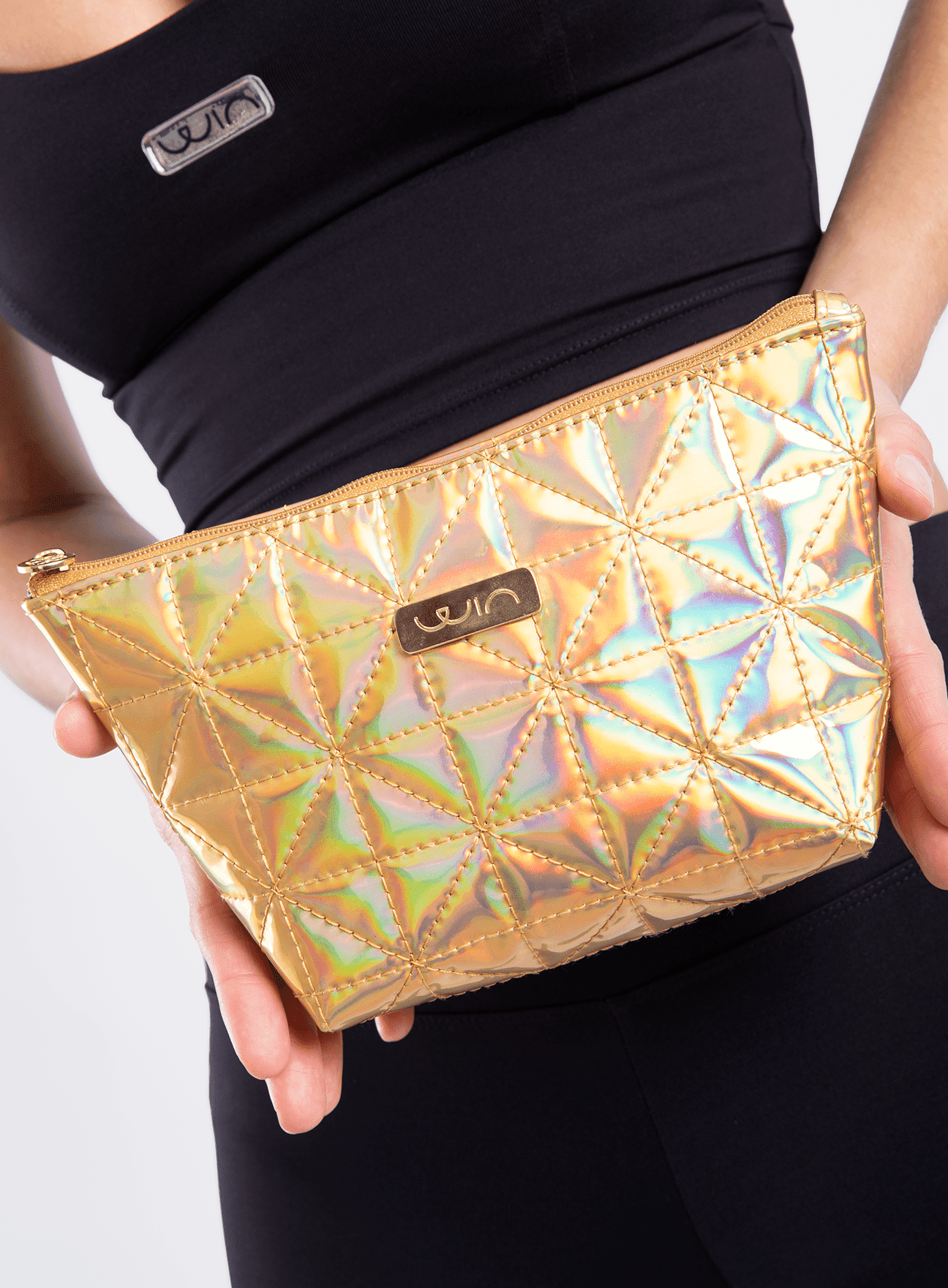 Neceser Shine Accesories WinFitnesswear#gold