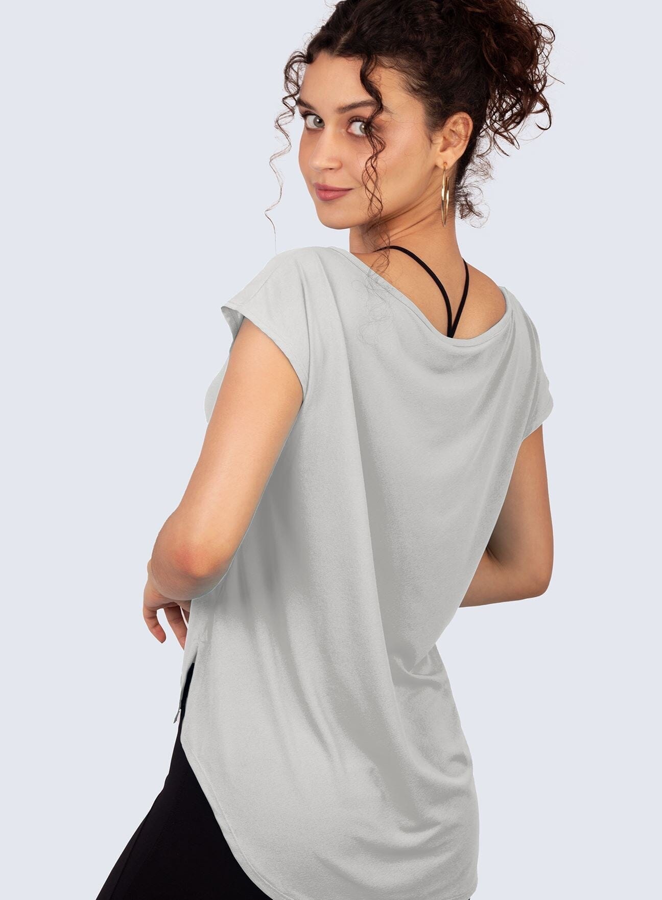 TShirt Ultra Delicata V Accesories WinFitnesswear#gris