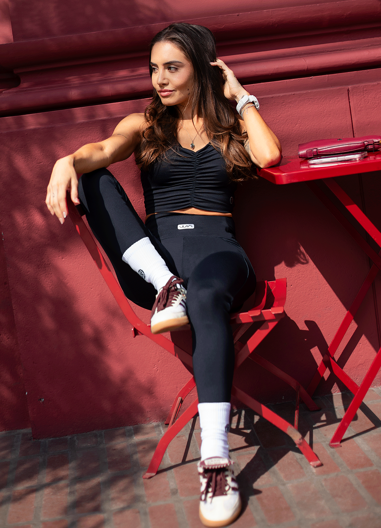 LEGGING EMANA COUNTOUR - BLACK