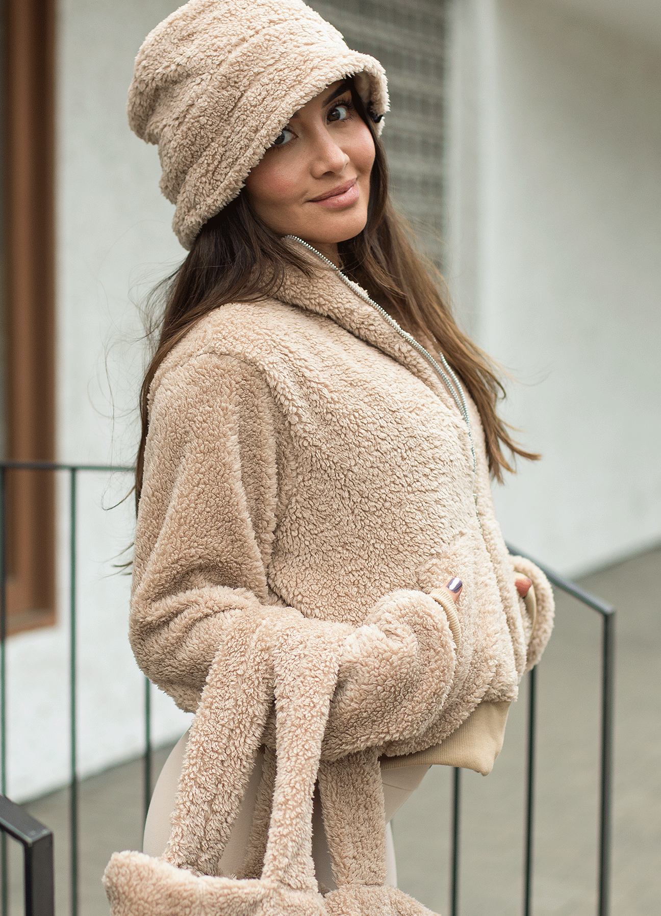 CASACA FLEECE BEIGE