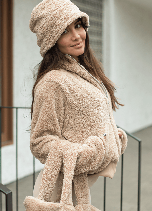CASACA FLEECE BEIGE