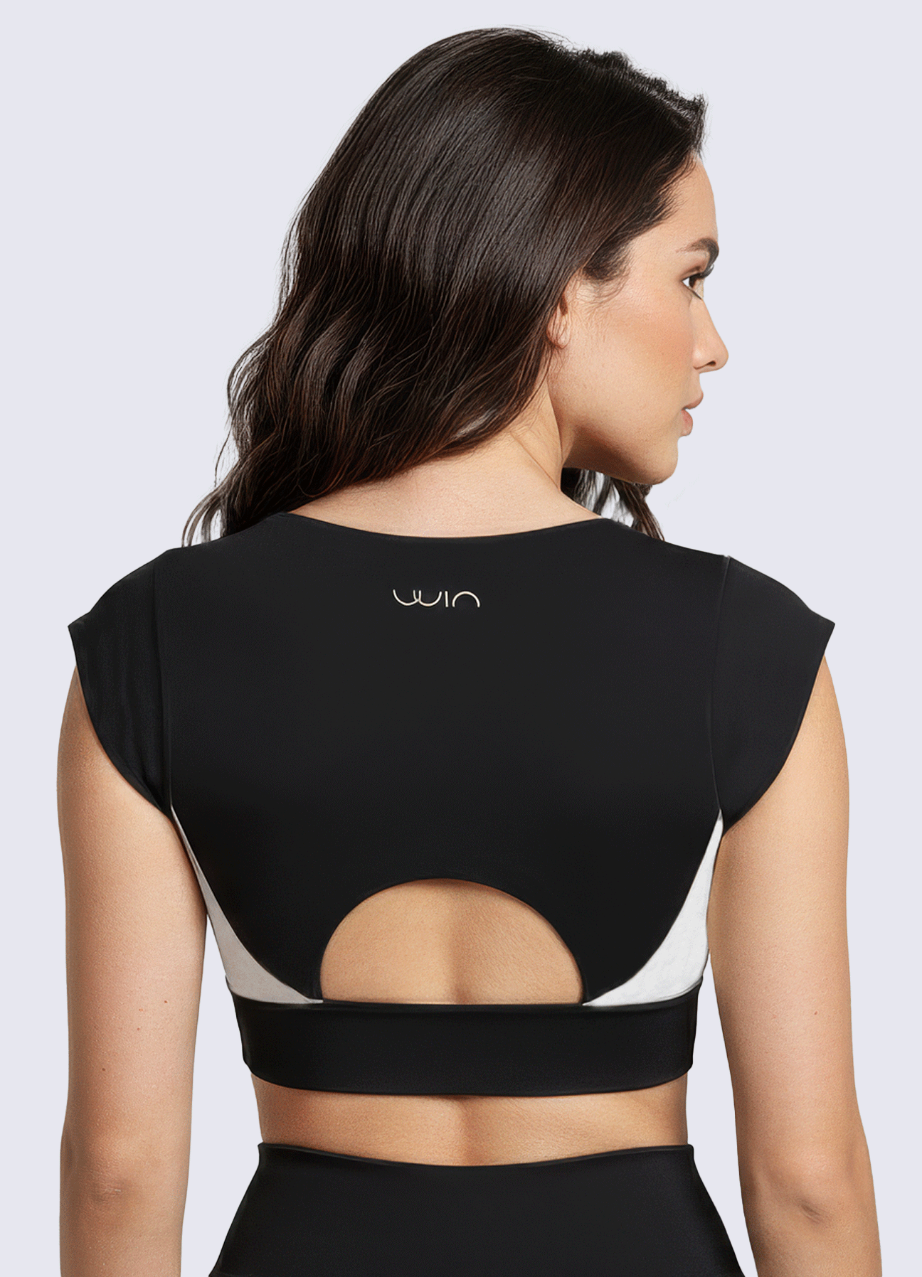 CROP PERFECTLY - BLACK/WHITE