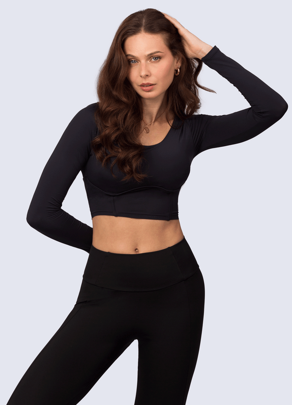 CROP ULTRA CONTROL BLACK