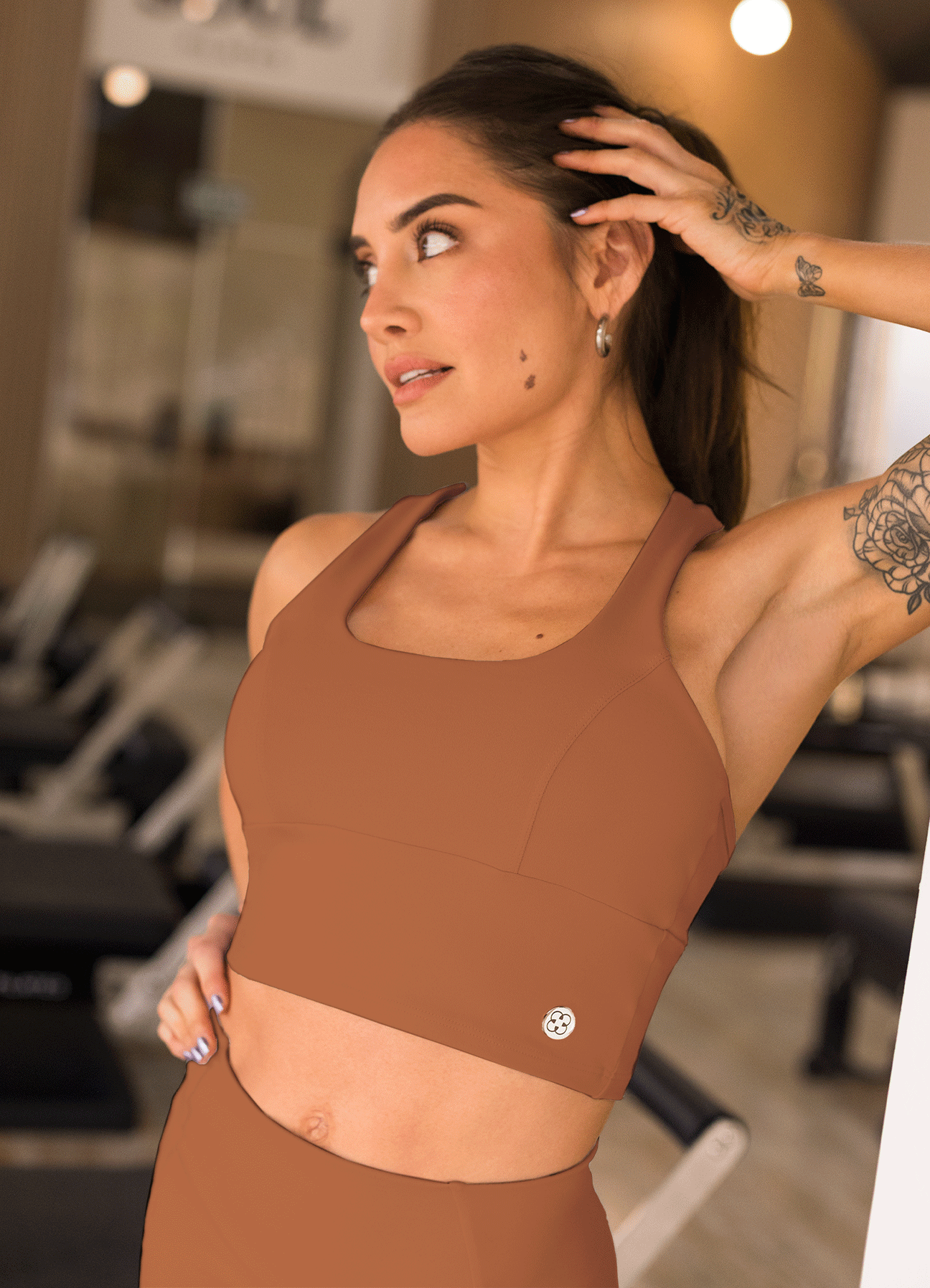 TOP READY GO - BROWN