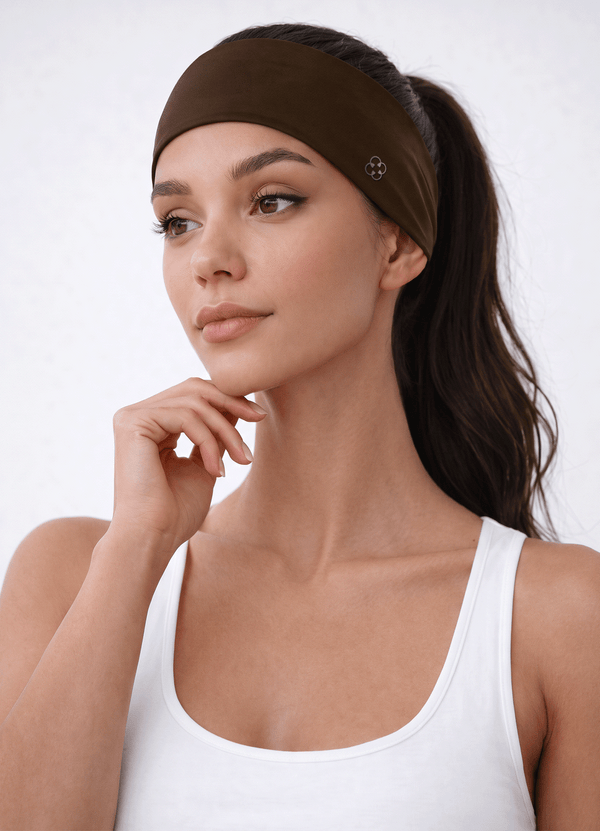 HEADBAND PERFORMANCE - DARK BROWN