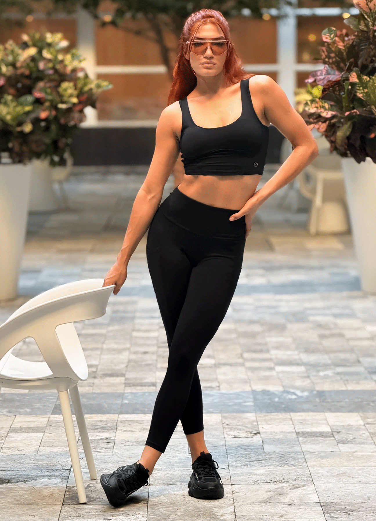 LEGGING EMANA DEFINE - BLACK