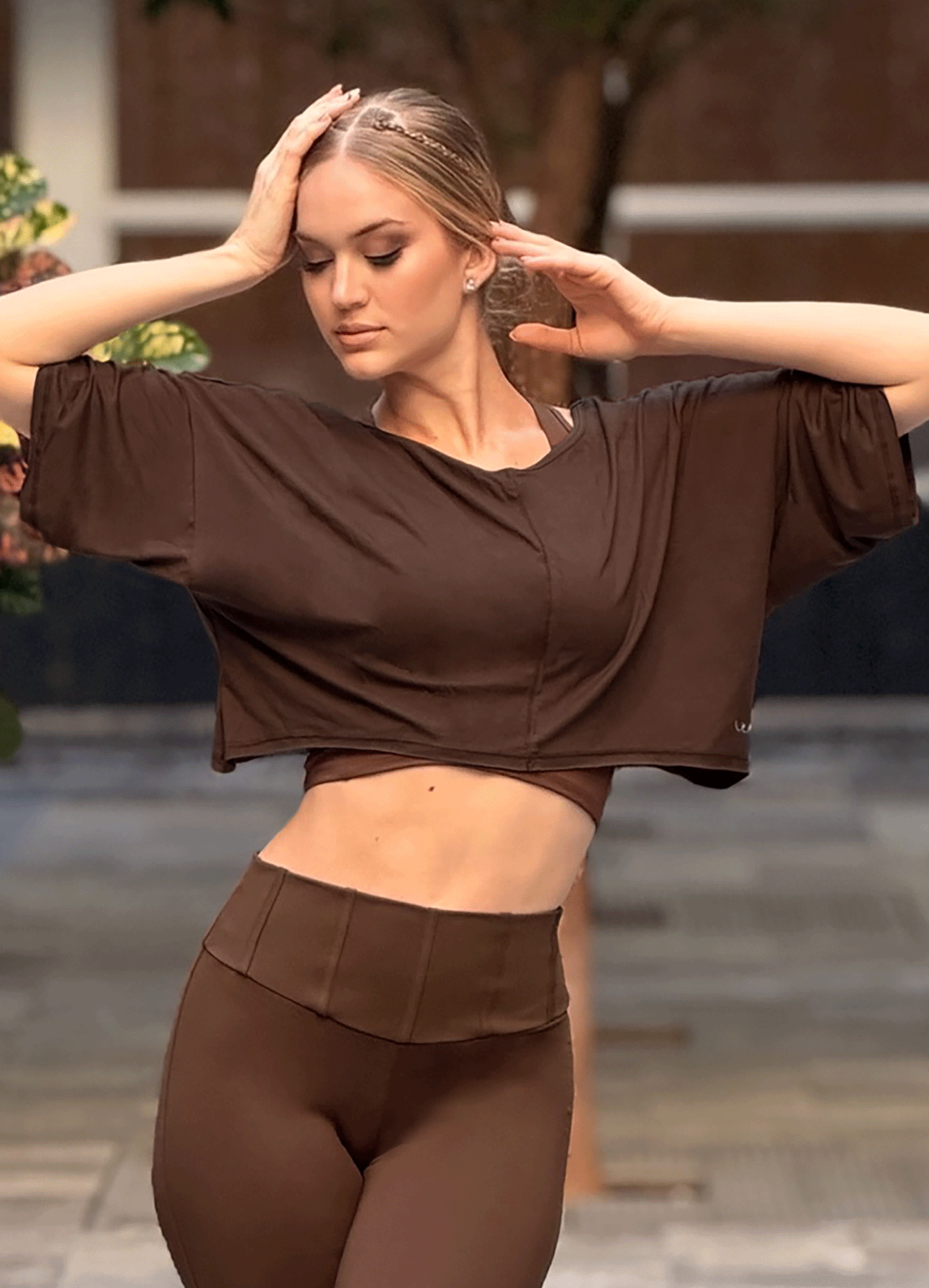 T-SHIRT EMOTIONS - BROWN