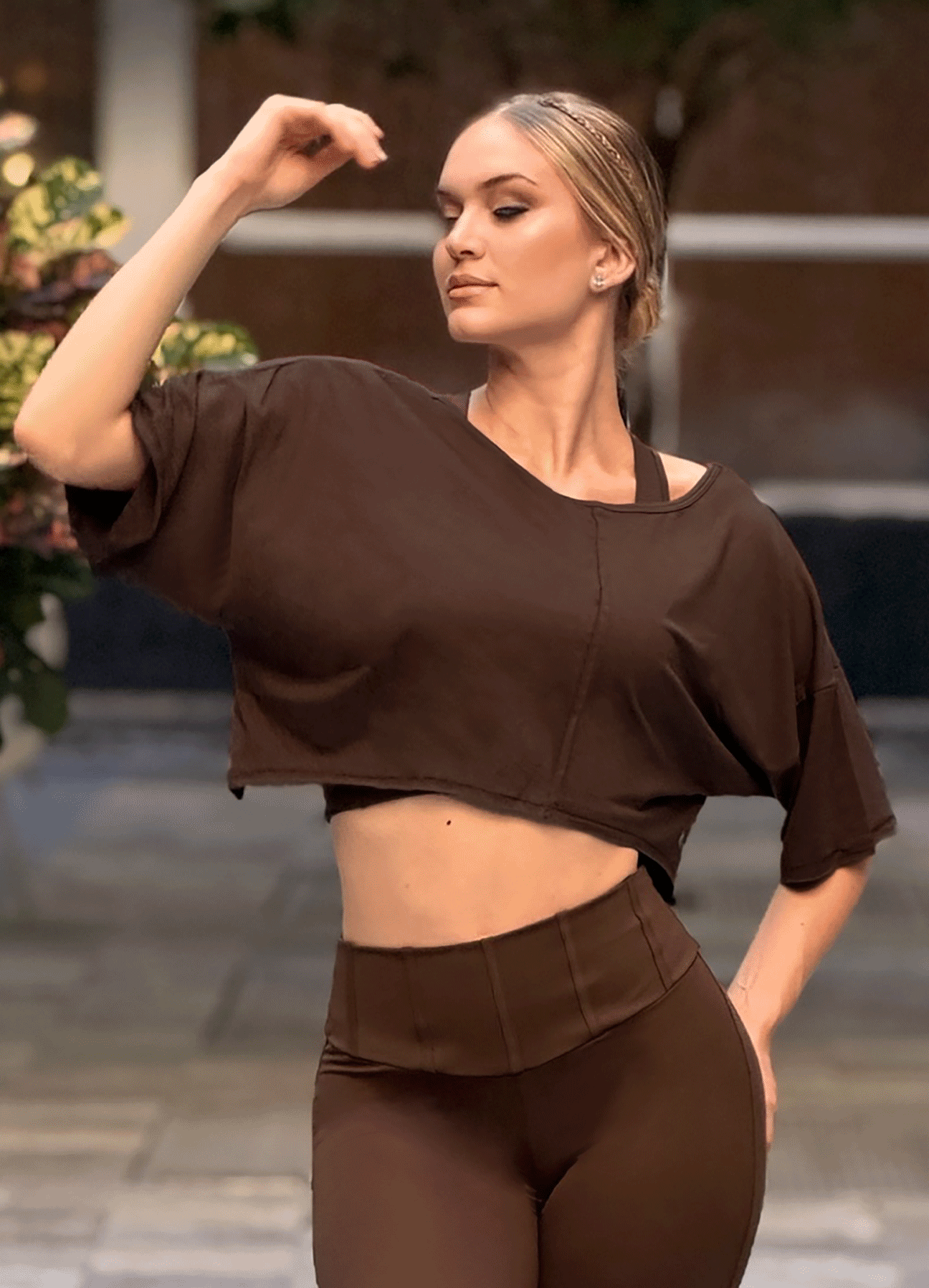 T-SHIRT EMOTIONS - BROWN