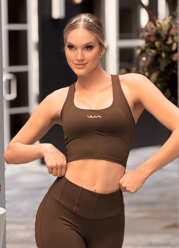 TOP EMANA PLAY - DARK BROWN