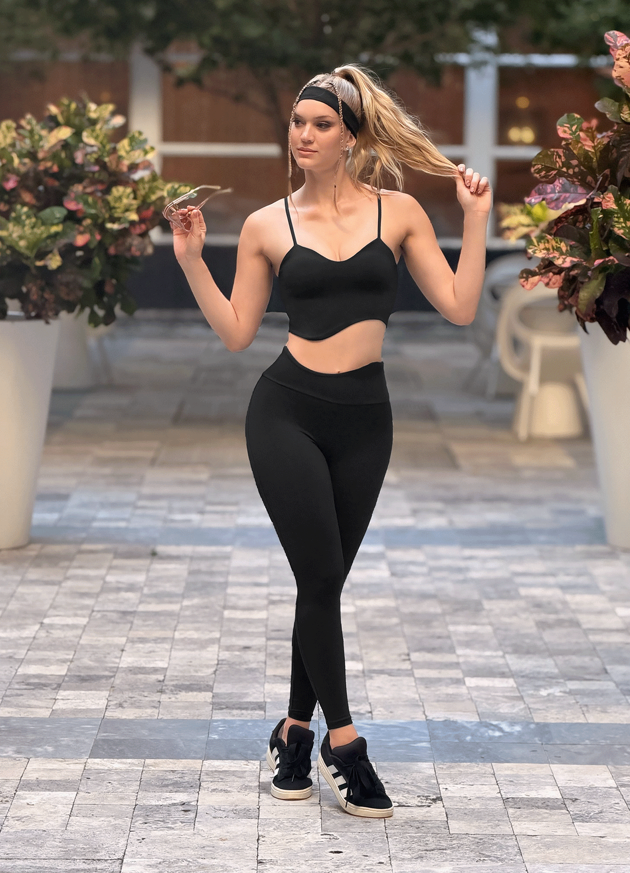 LEGGING EMANA MOVE - BLACK