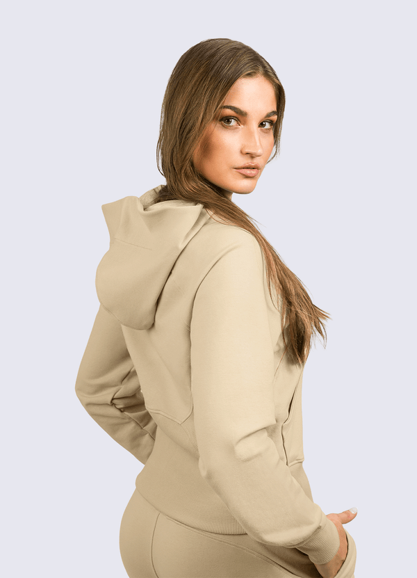 JACKET ATHLEISURE - BEIGE