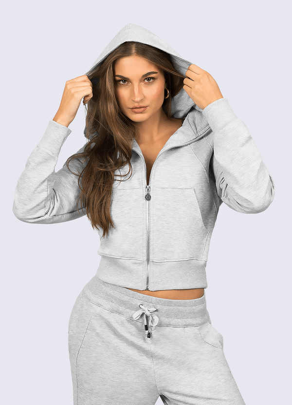 JACKET ATHLEISURE - MELANGE