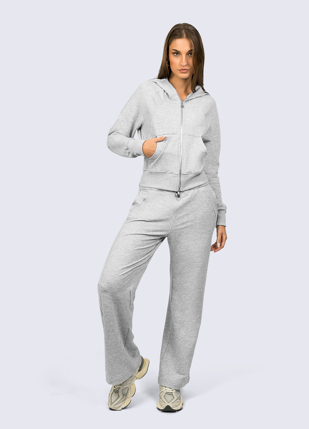 JACKET ATHLEISURE - MELANGE