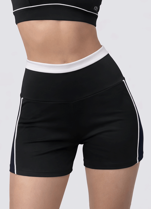 SHORT EMANA SILHOUETTE - BLACK/WHITE