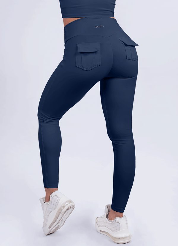 LEGGING EMANA SOUL - NAVY BLUE