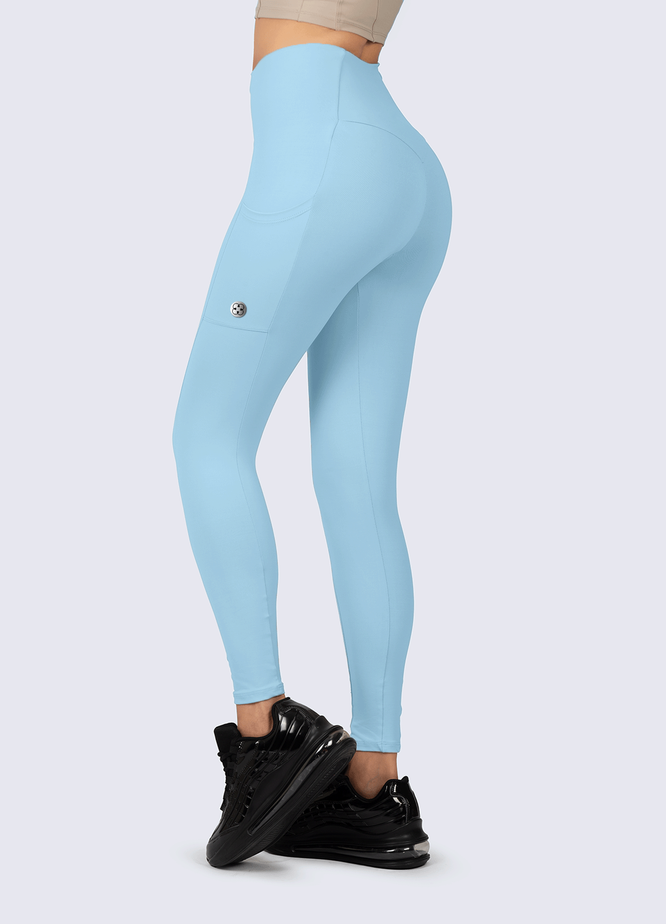 LEGGING READY GO BABY BLUE