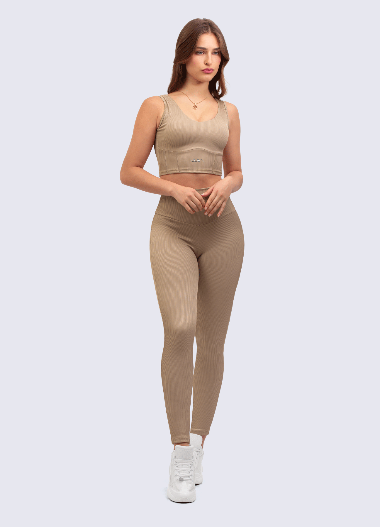 LEGGING SCULPT SHINE - NUDE