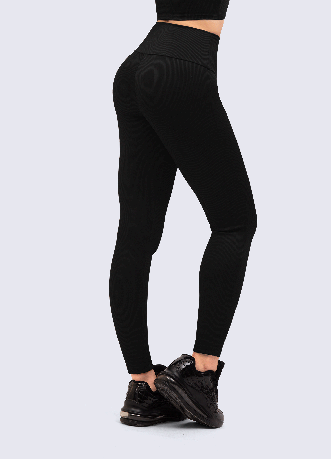 LEGGING ULTRA RIB-BLACK