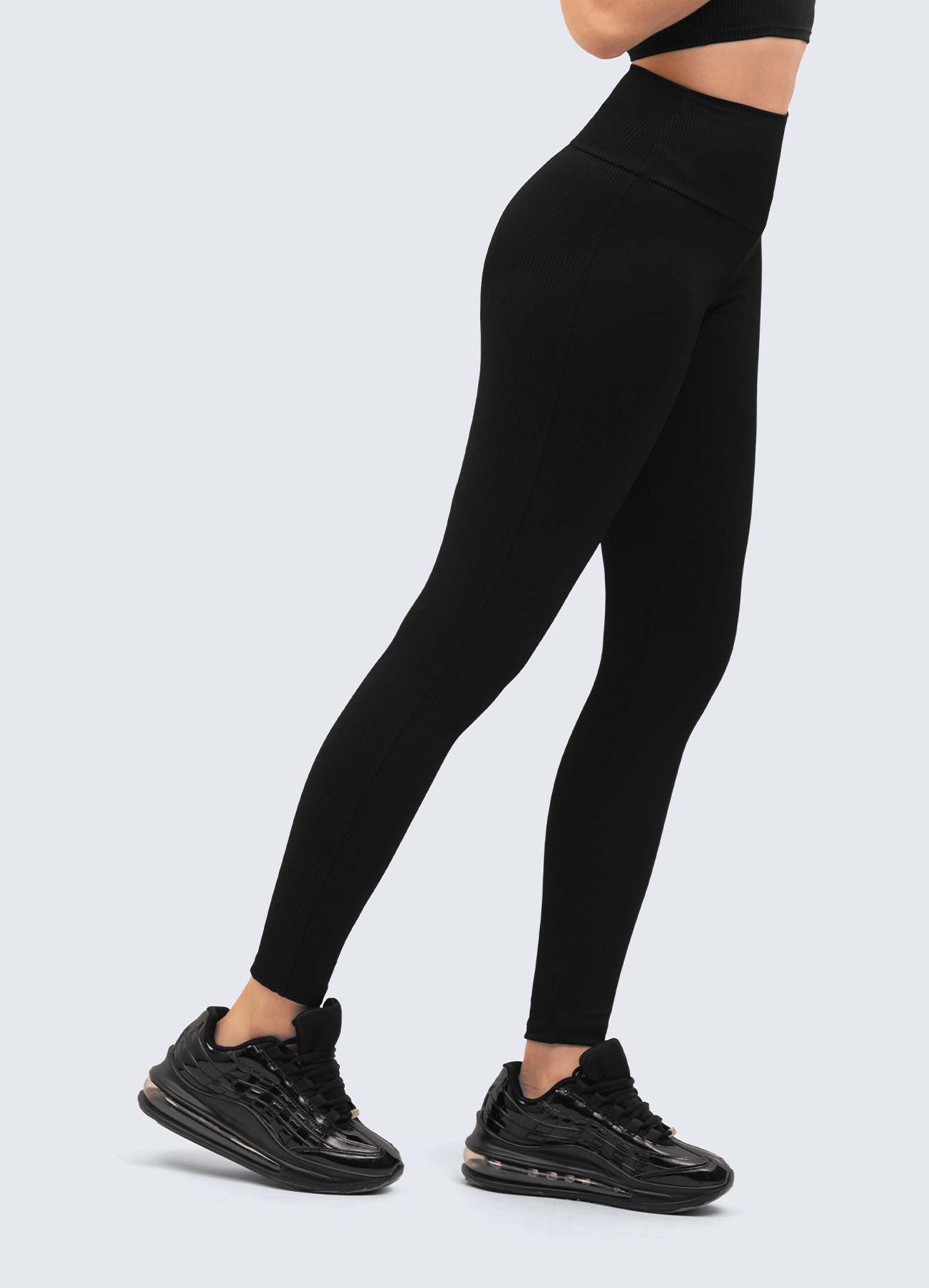 LEGGING ULTRA RIB-BLACK