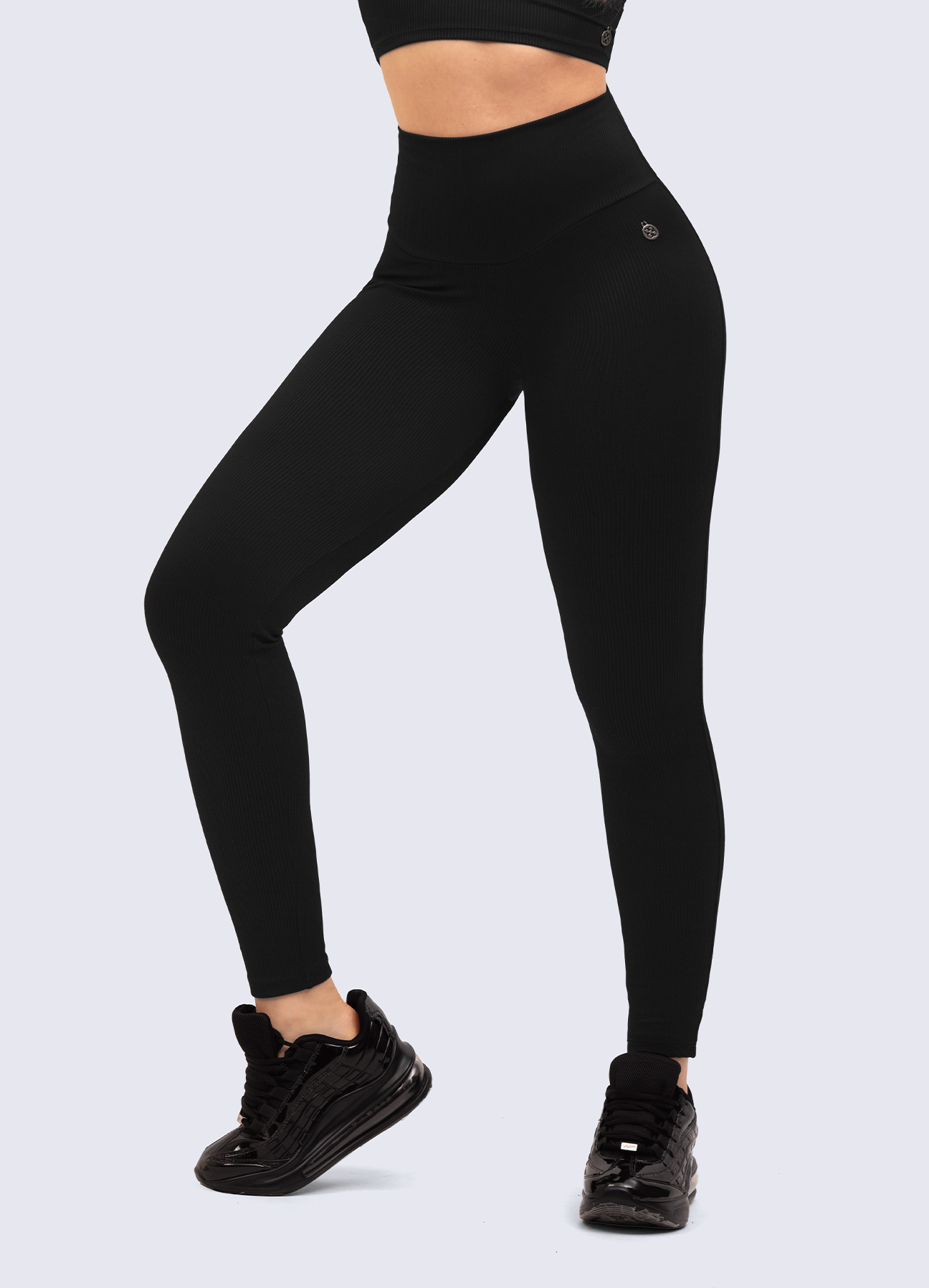 LEGGING ULTRA RIB-BLACK