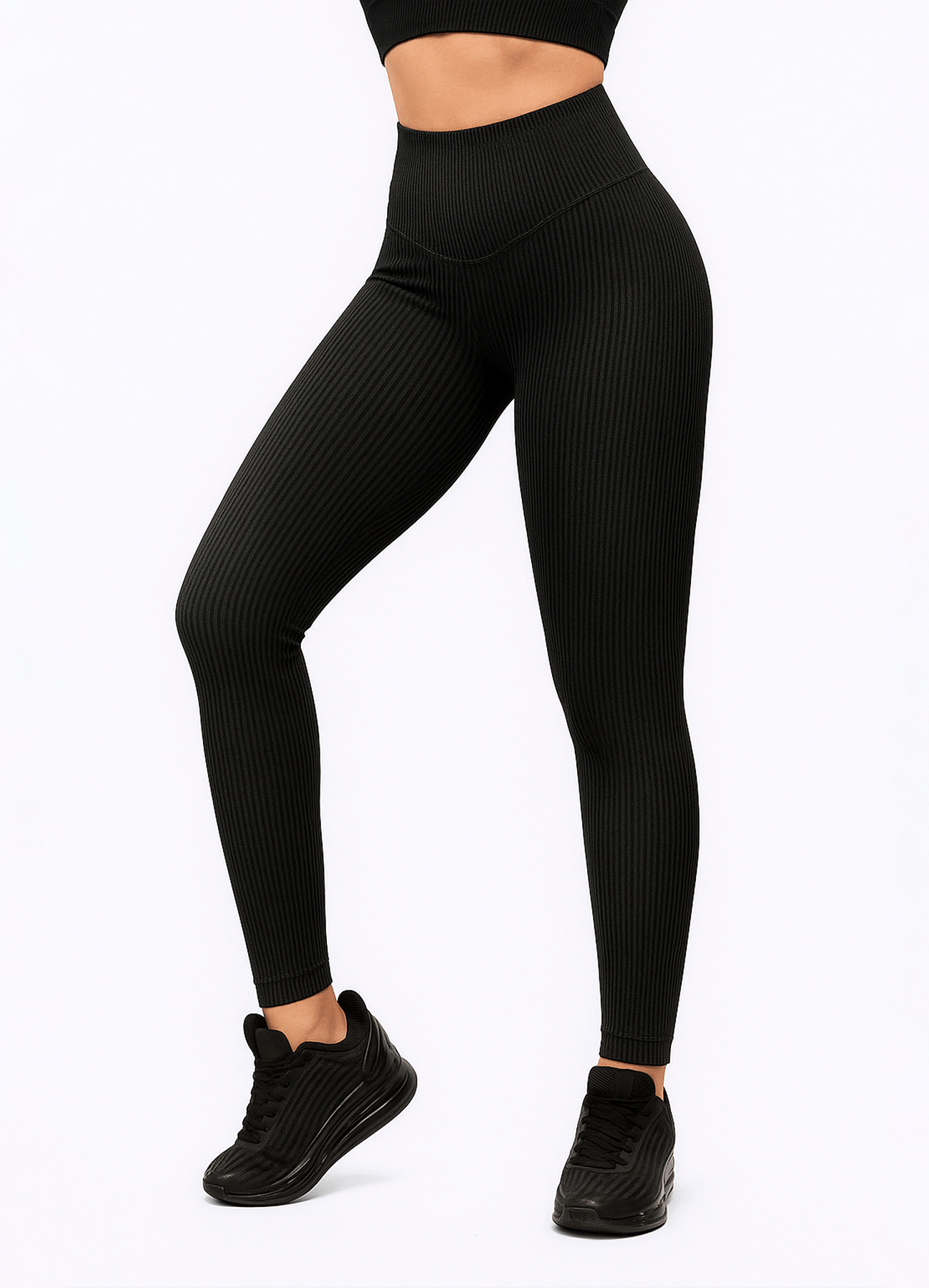 LEGGING SCULPT SHINE - BLACK