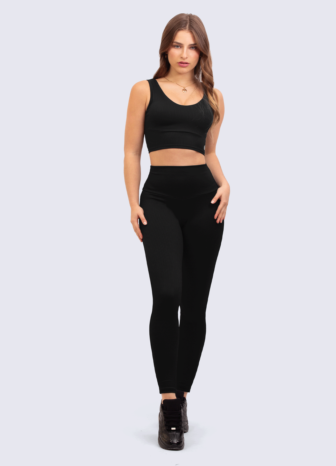 LEGGING ULTRA RIB-BLACK