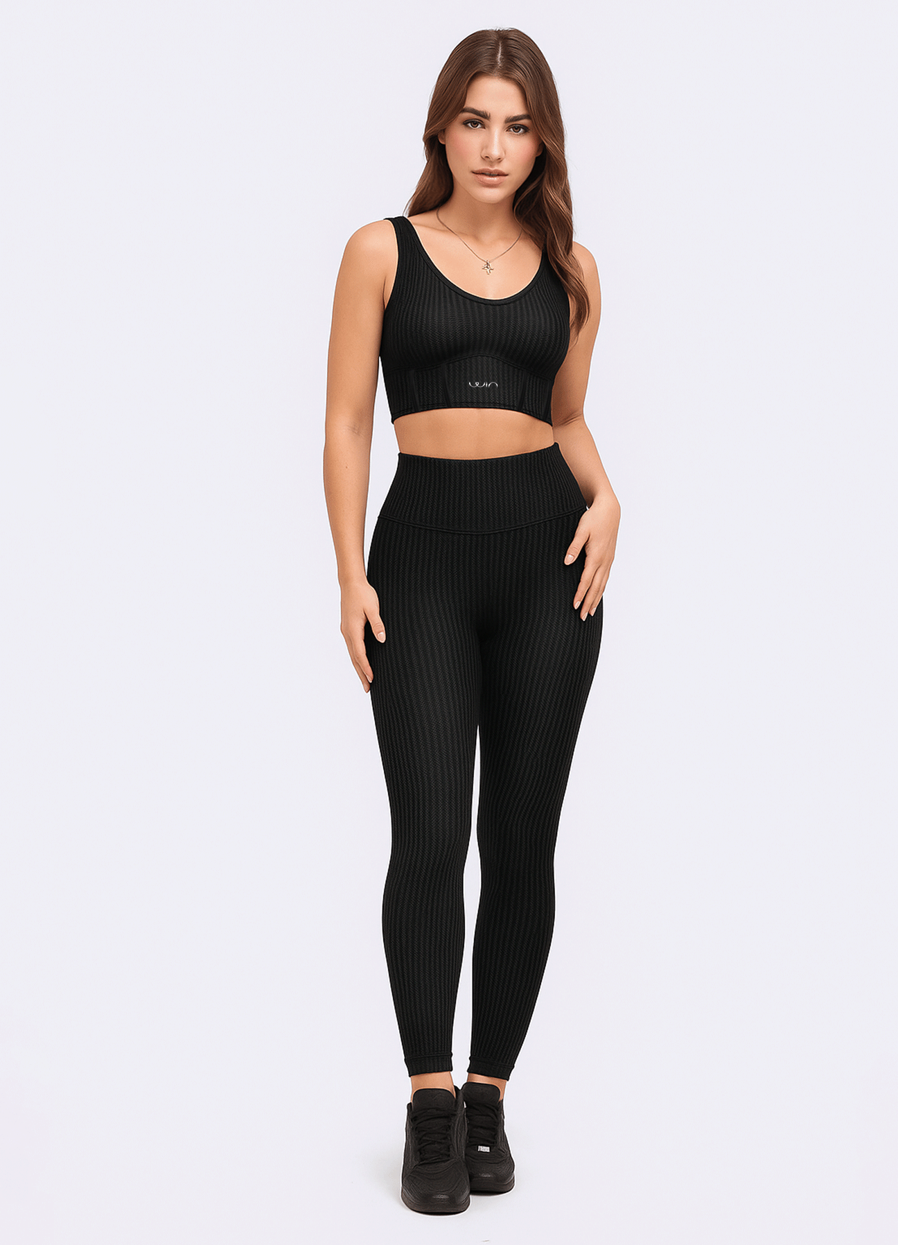 LEGGING SCULPT SHINE - BLACK