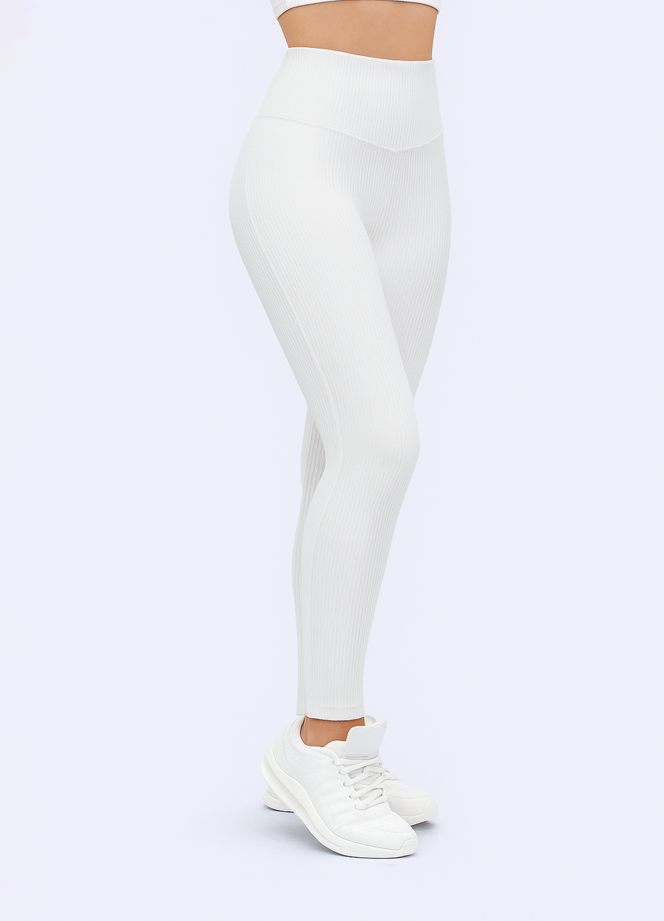 LEGGING SCULPT SHINE - WHITE
