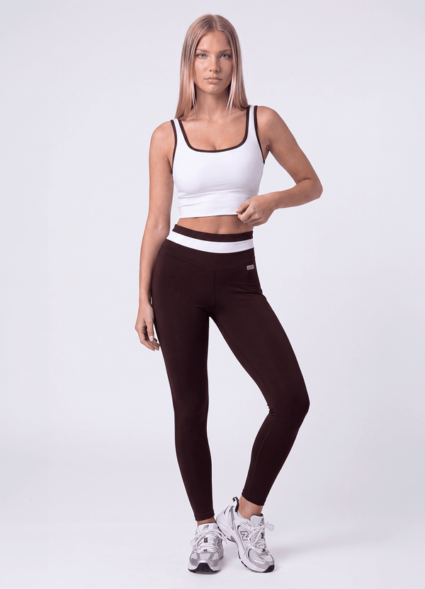 LEGGING EMANA BALANCE - BROWN