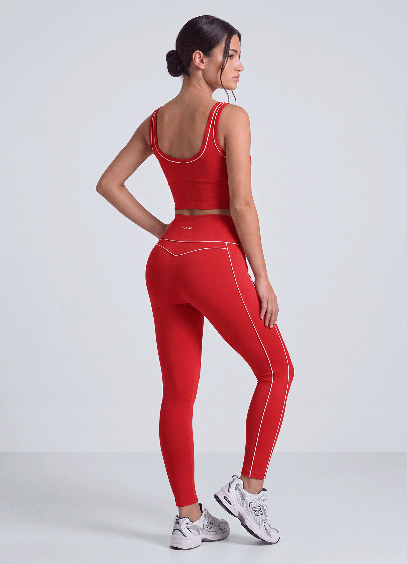 LEGGING EMANA COMPACT- RED