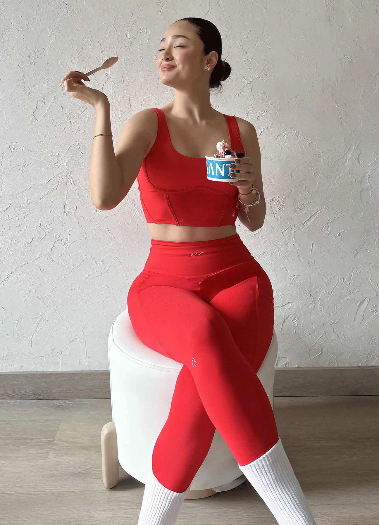 LEGGING EMANA DEFINE - RED