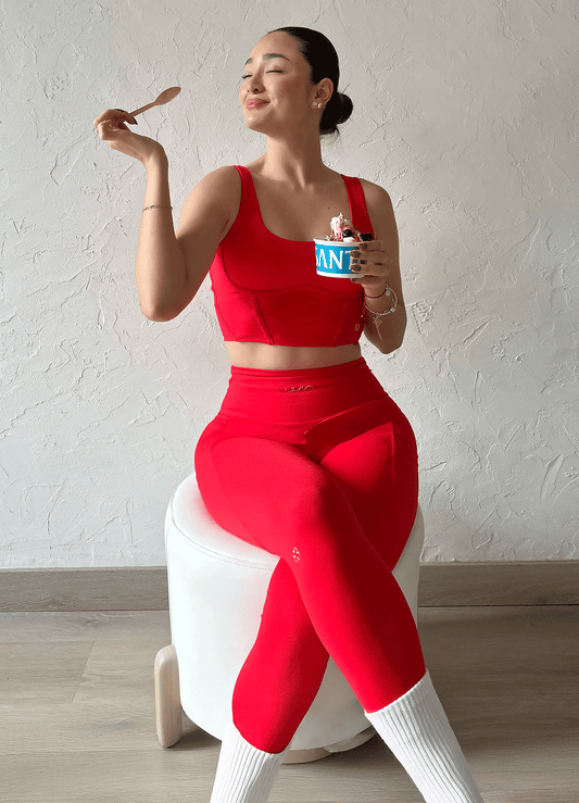 LEGGING EMANA DEFINE - RED