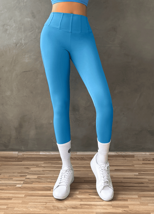 LEGGING EMANA PLAY - TURQUOISE