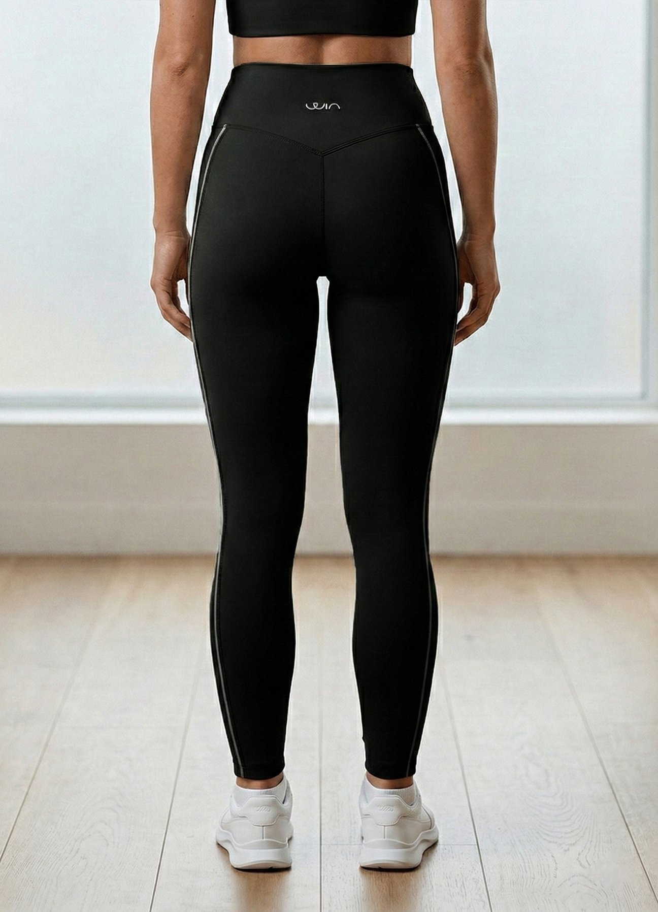LEGGING EMANA SUPPORT - BLACK
