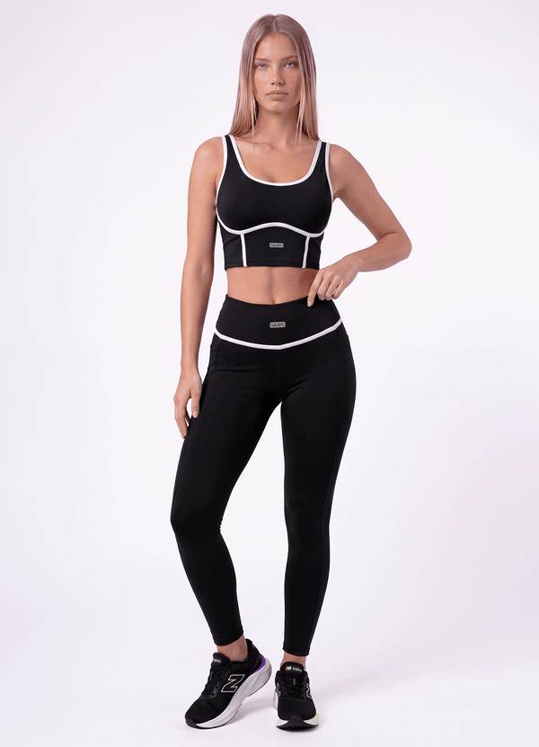 LEGGING EMANA WELLNESS- BLACK