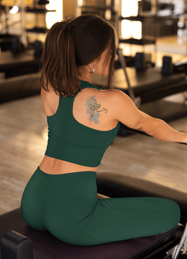 LEGGING READY GO GREEN-BOTTLE