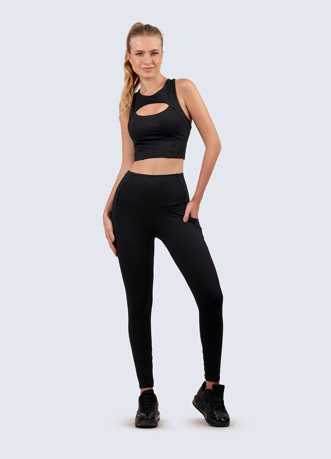 LEGGING READY GO NEGRO