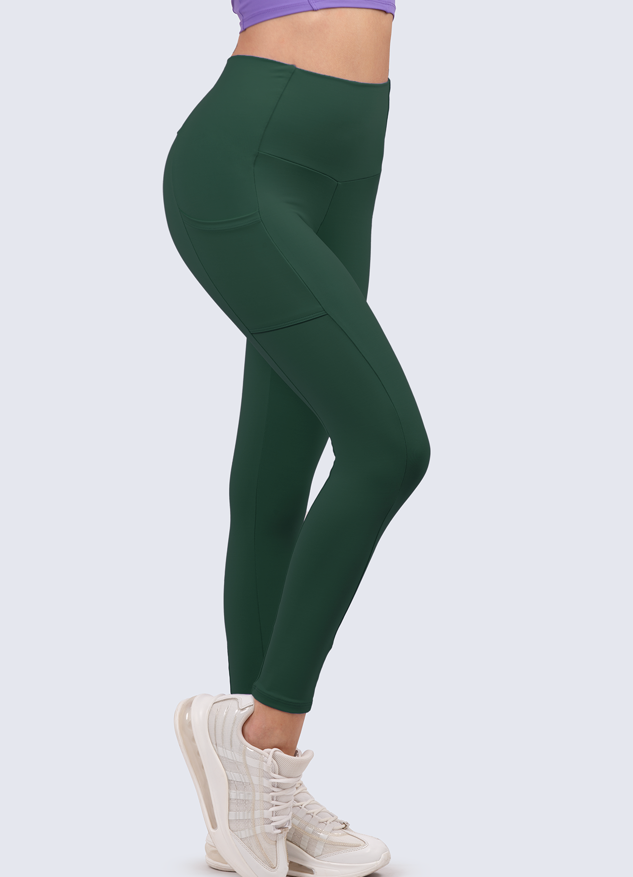 LEGGING READY GO GREEN-BOTTLE