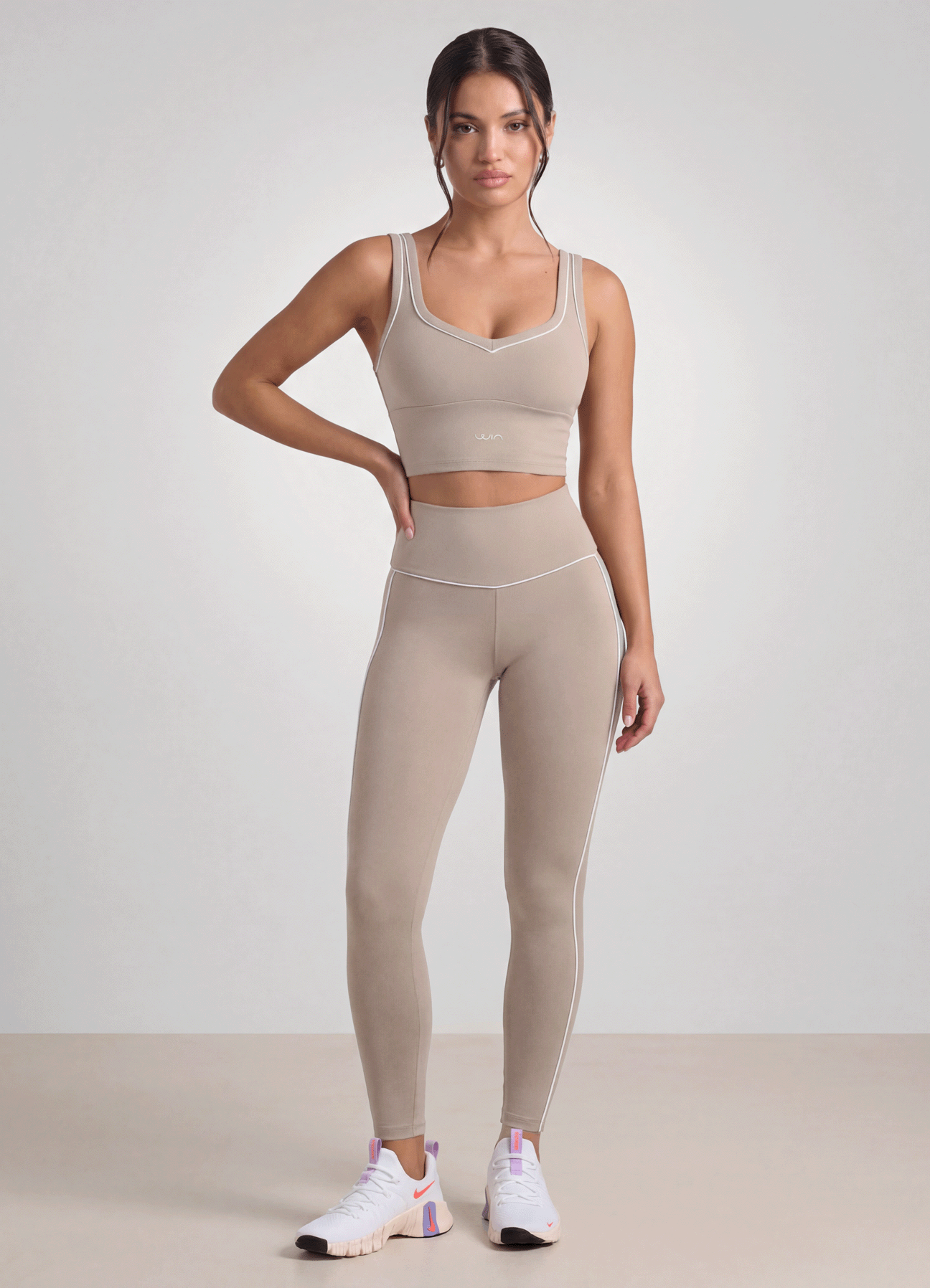 LEGGING EMANA COMPACT- SAND