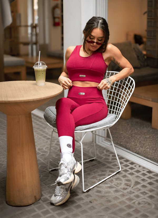 LEGGING SUPLEX BEAT DARK RED