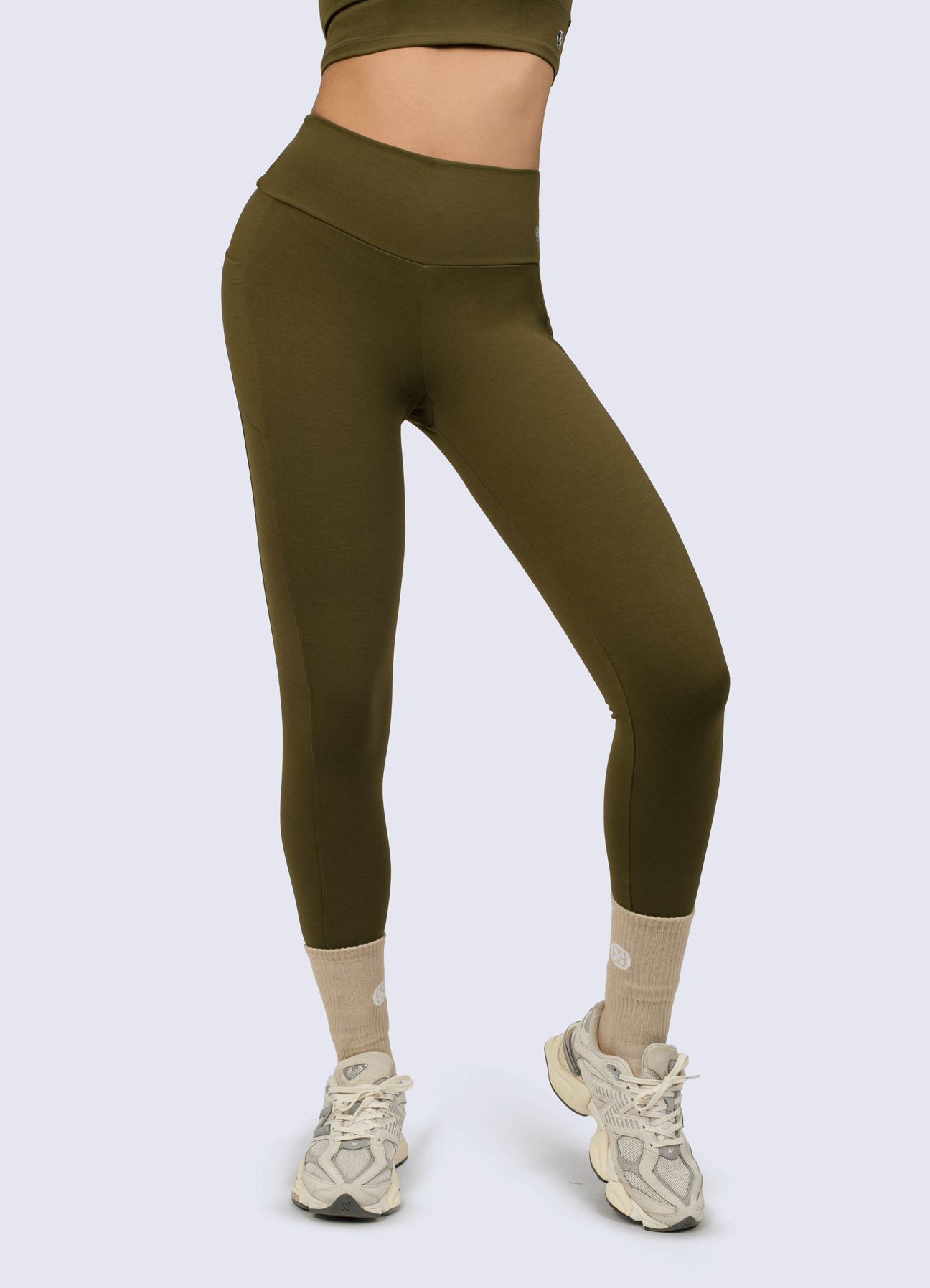 LEGGING SUPLEX CONTROL OLIVE GREEN