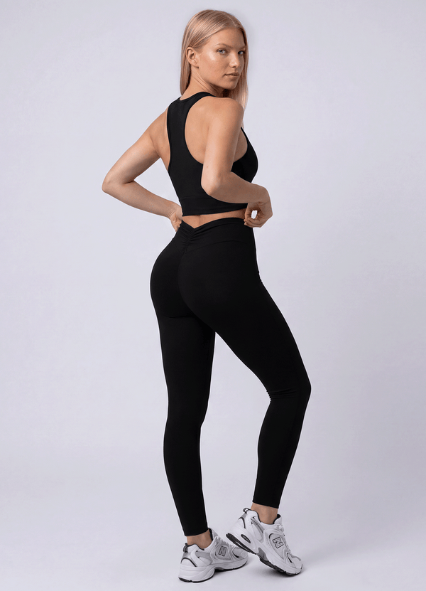 LEGGING EMANA POWER SCRUNCH - BLACK
