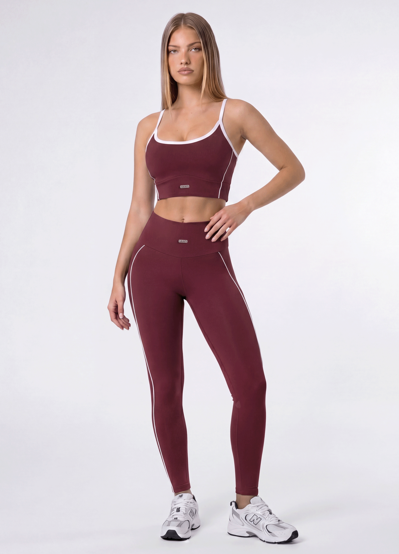 LEGGING EMANA RECOVER - BURGUNDY