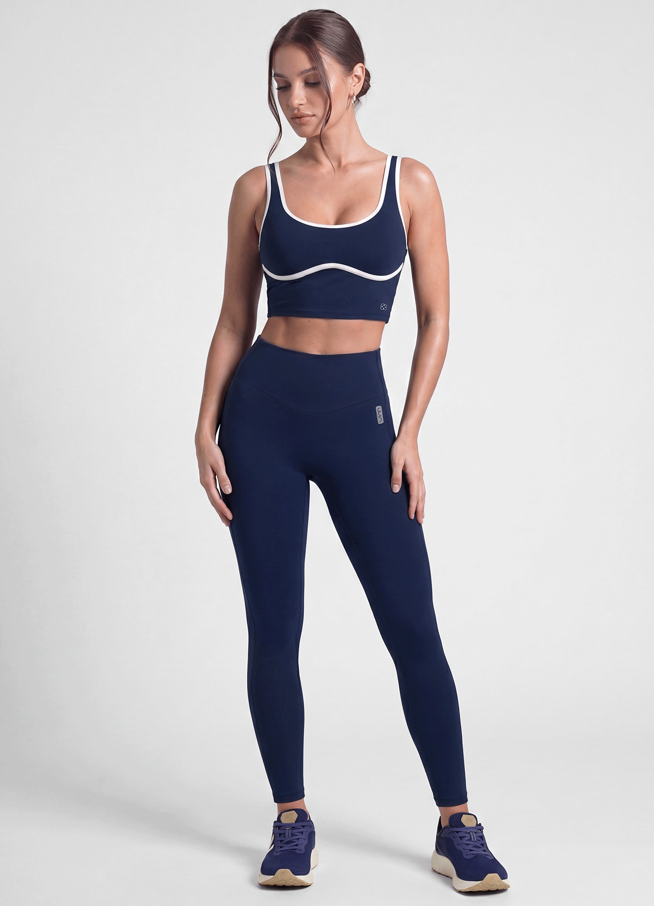 LEGGING EMANA STUDIO - NAVY BLUE