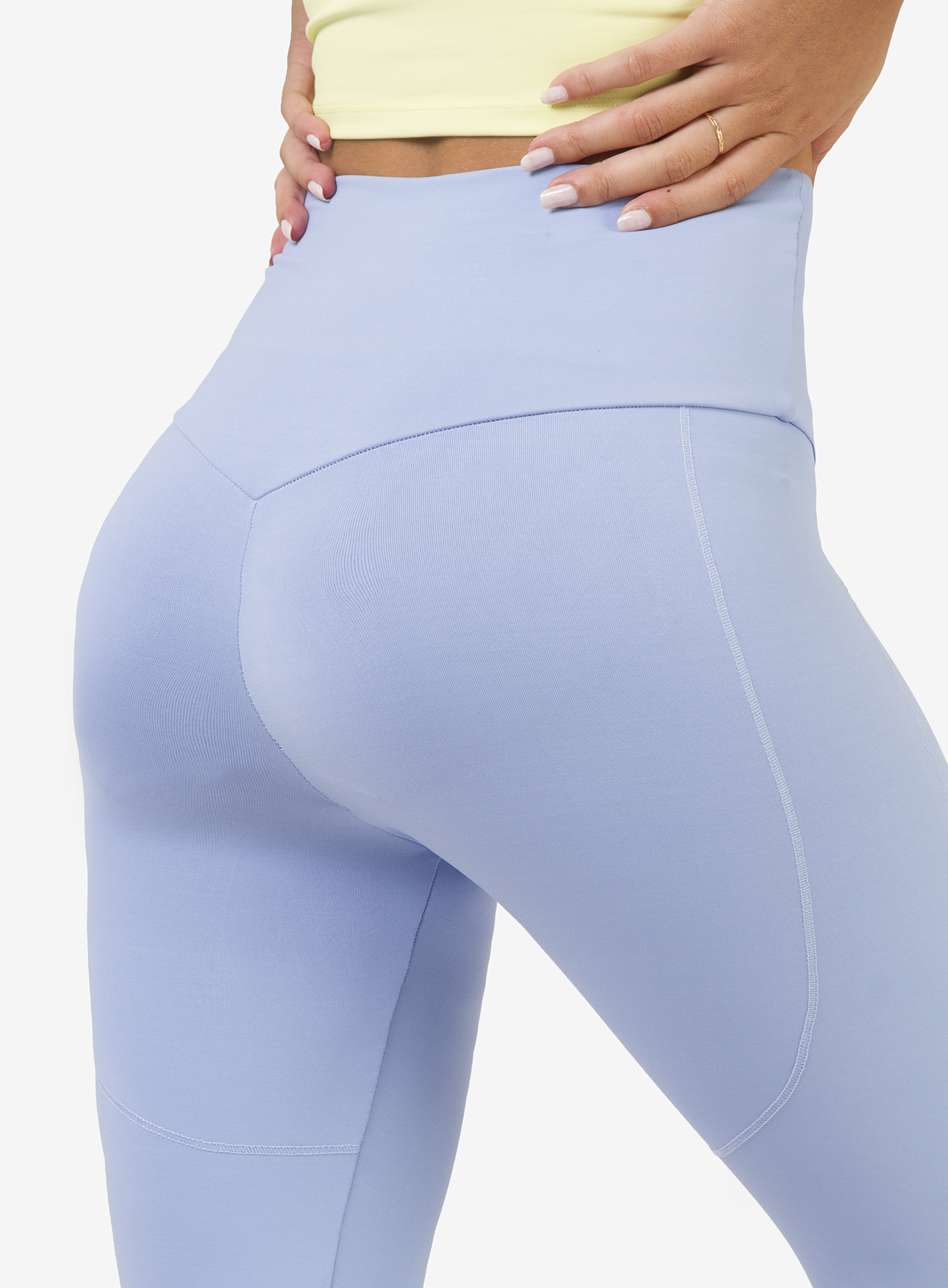 LEGGING EMANA SPORT CUT-LIGHT BLUE