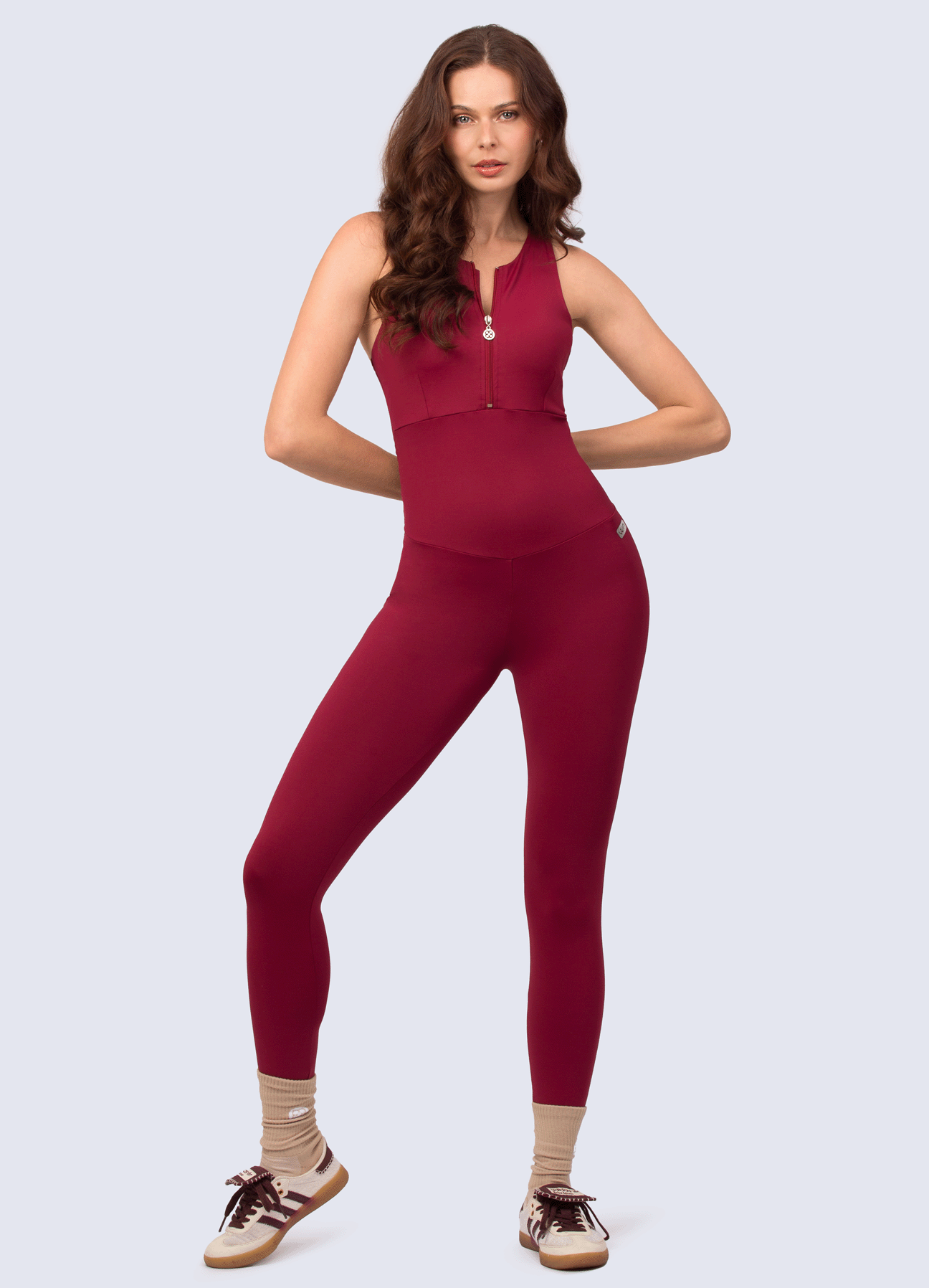 ONE PIECE EMANA CURVE UP - DARK RED